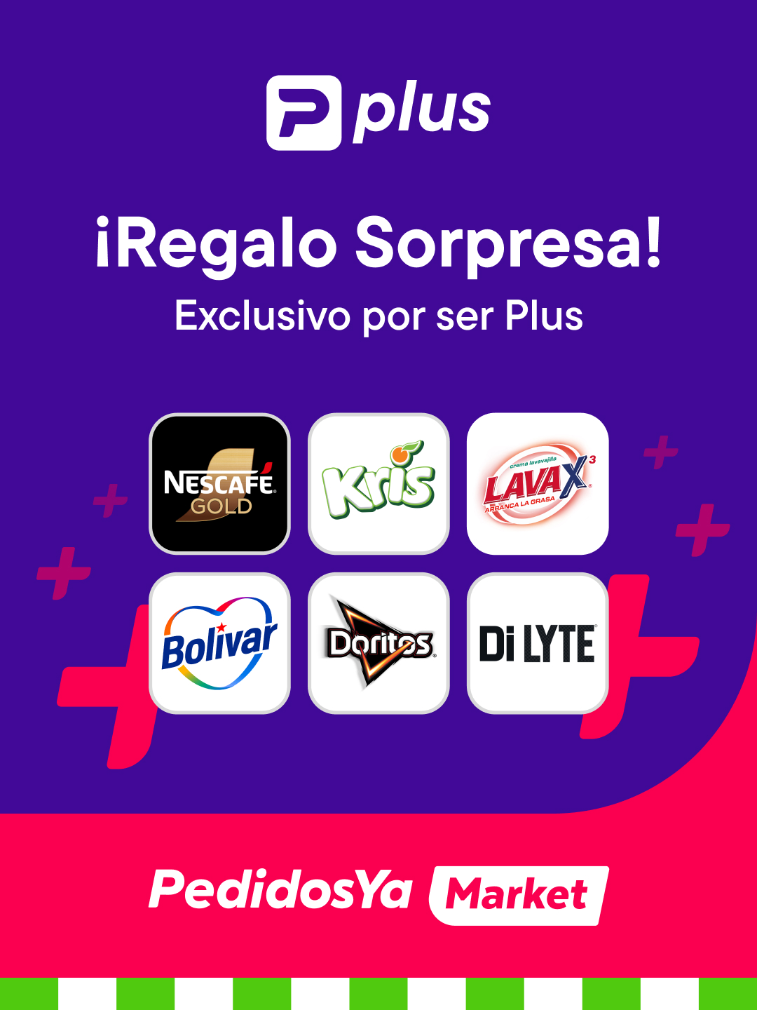 PedidosYa Plus Regalo Sorpresa Productos Seleccionados