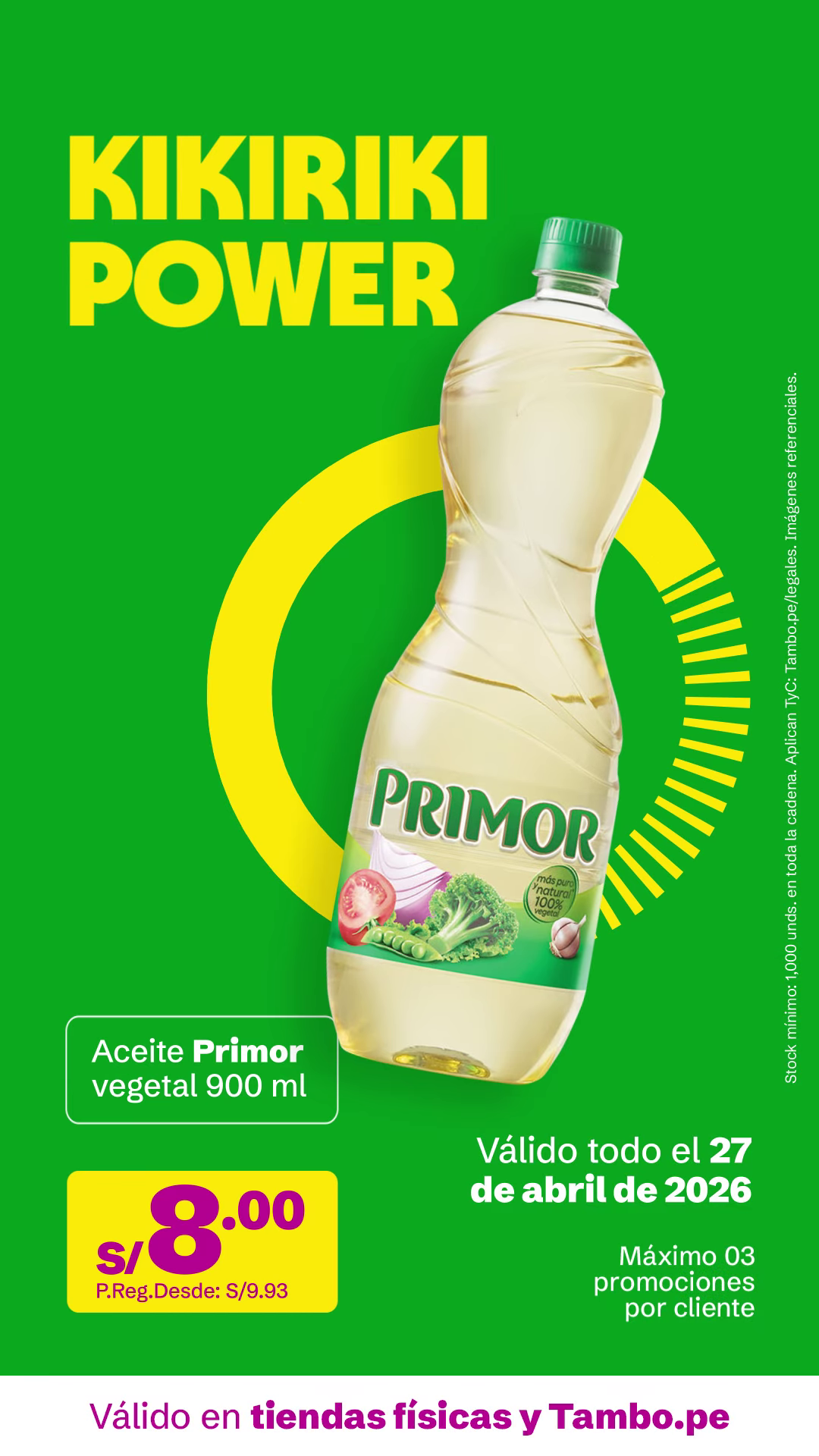 Ofertas Tambo 27 de abril 2026