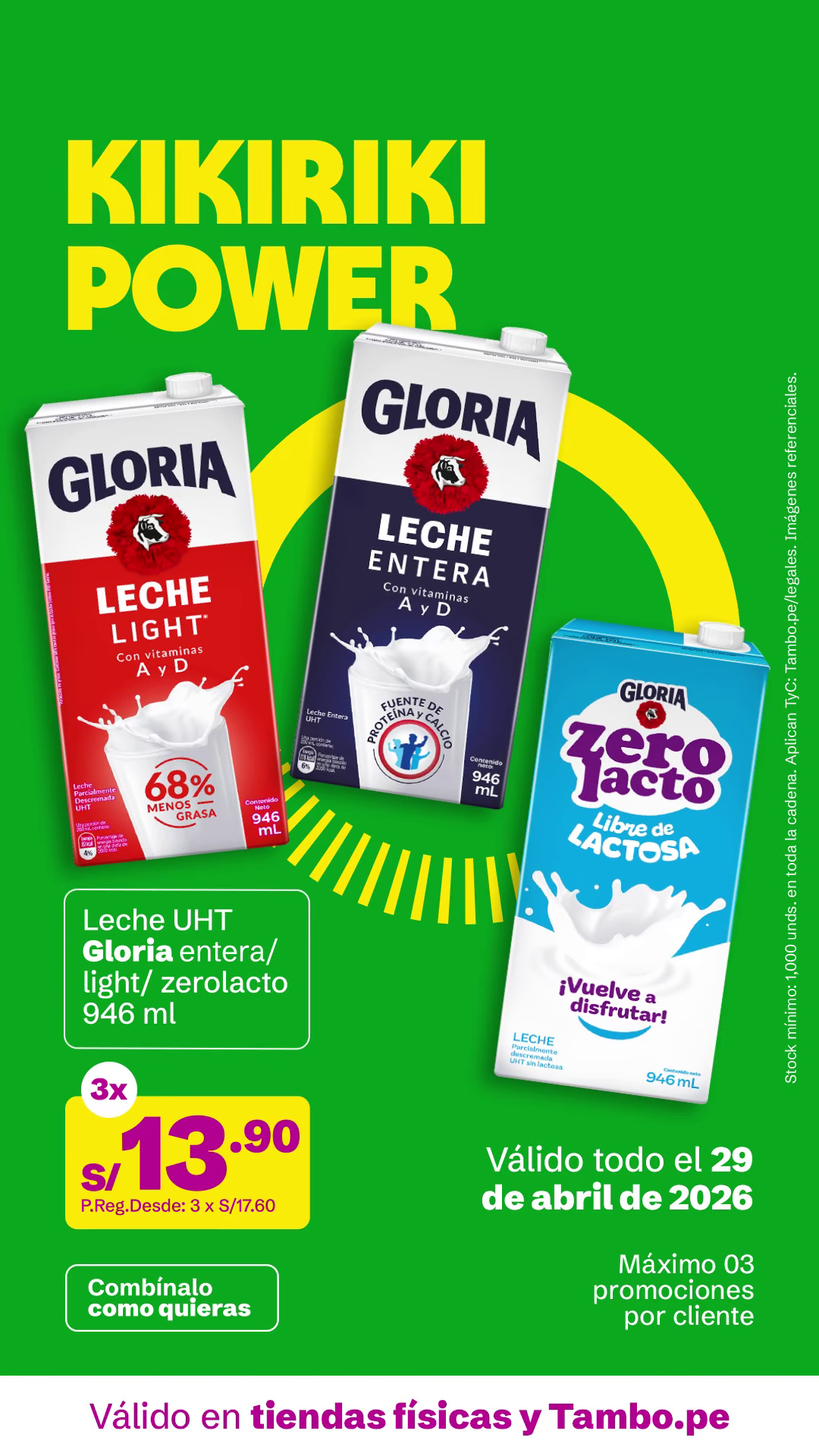 Ofertas Tambo 29 de abril 2026